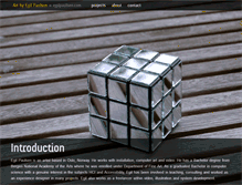 Tablet Screenshot of egilpaulsen.com